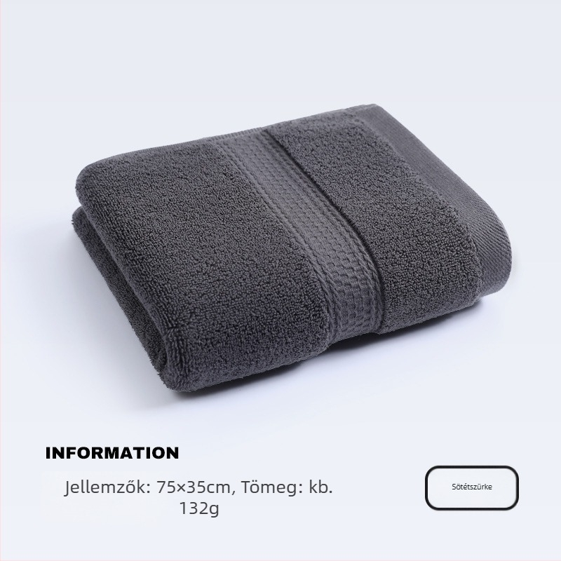 Yimejing 100% pamut arc törölköző, 120–140 g, Plain Weave, 32 Count fonal