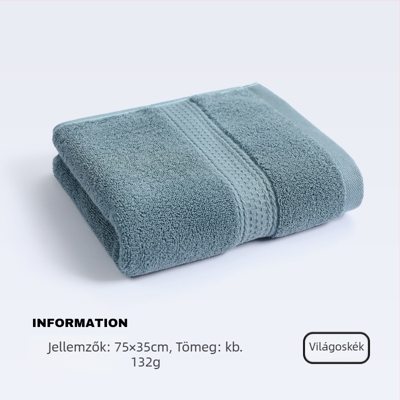 Yimejing 100% pamut arc törölköző, 120–140 g, Plain Weave, 32 Count fonal