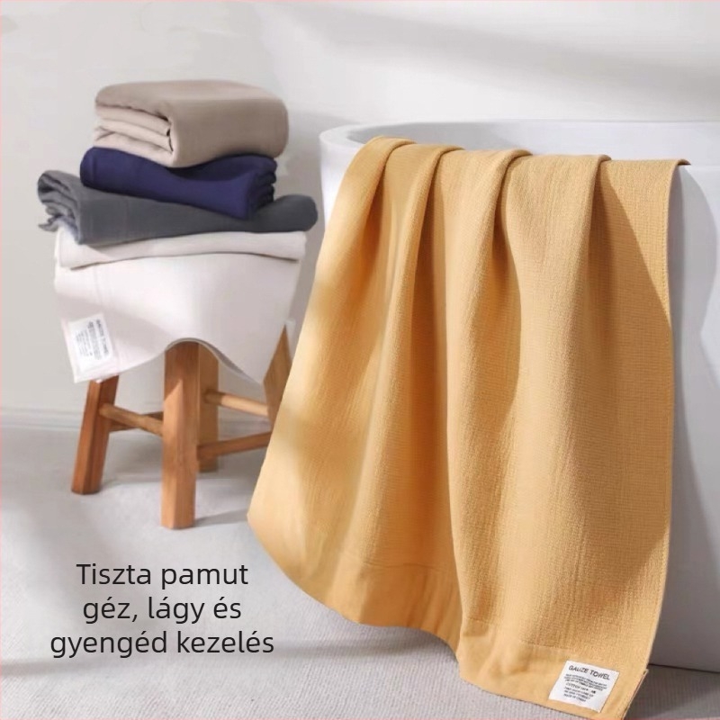 Pamut fürdőlepedő, 32s fonal, sík szövés, tömeg legfeljebb 100 g