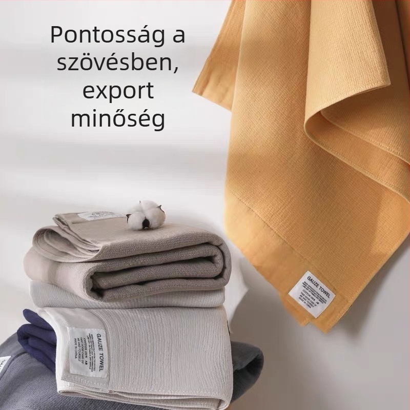 Pamut fürdőlepedő, 32s fonal, sík szövés, tömeg legfeljebb 100 g