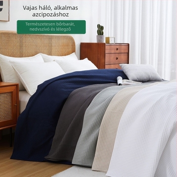 Shunjie egyiptomi hosszú szálú pamut takaró, 310 g, tavasz-ősz, testreszabható