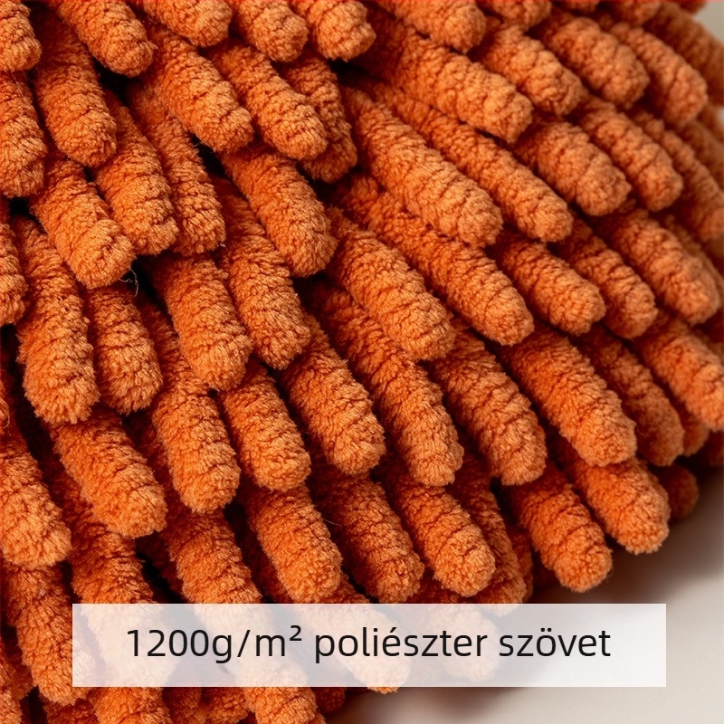 Chenille kéztörlő – plüss játék krabb formában, 100–120 g, egyszerű szövés, poliészter