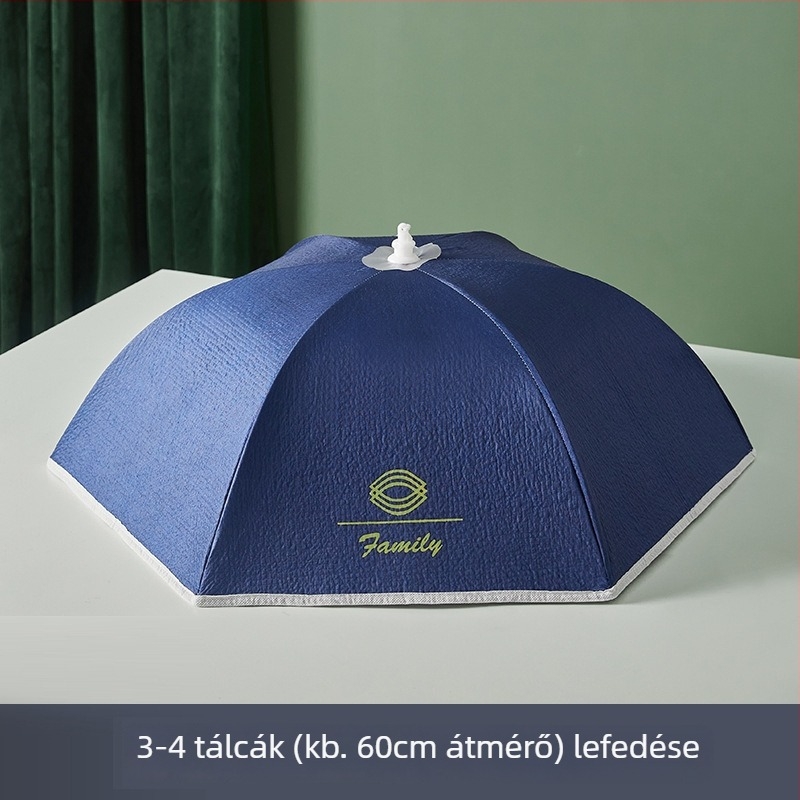 Háztartási használatra szánt hőszigetelt edényfedél (Márka Caberry; Anyagok: Oxford szövet + szigetelő gyapot + alumíniumfólia; Funkciók: Szigetelés, Por elleni védelem)