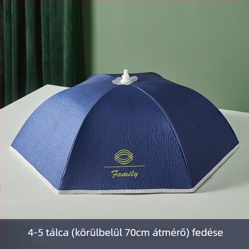 Háztartási használatra szánt hőszigetelt edényfedél (Márka Caberry; Anyagok: Oxford szövet + szigetelő gyapot + alumíniumfólia; Funkciók: Szigetelés, Por elleni védelem)