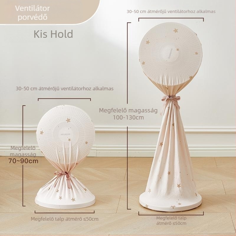 Univerzális porvédő huzat padlóra és asztali ventilátorokhoz