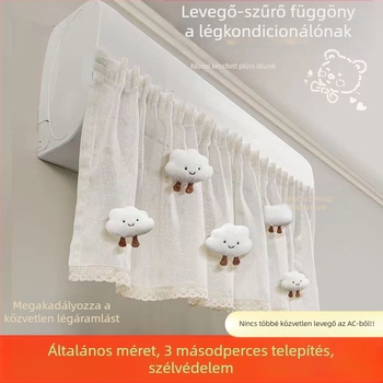 Légkondi fedél - Kimhome, Pamut és len anyag, Egyszerű stílus
