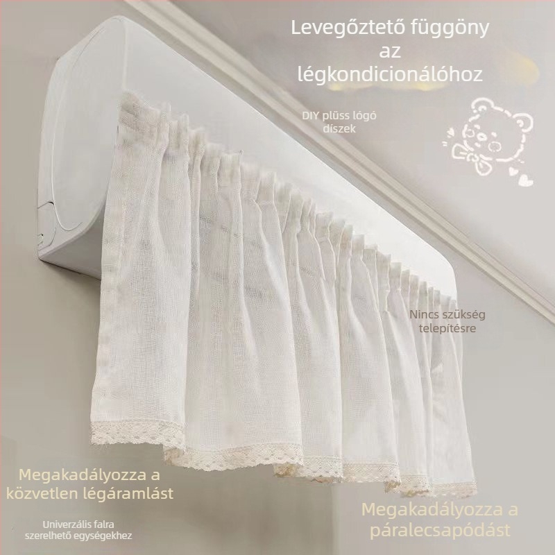 Légkondi fedél - Kimhome, Pamut és len anyag, Egyszerű stílus