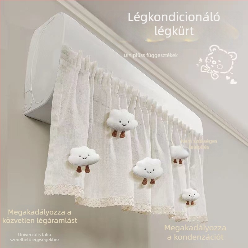 Légkondi fedél - Kimhome, Pamut és len anyag, Egyszerű stílus