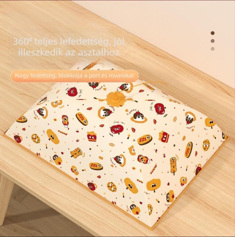 Hőszigetelő ételfedő – Weile, poliészter, 2025-ös modell, hőszigetelés és porvédő