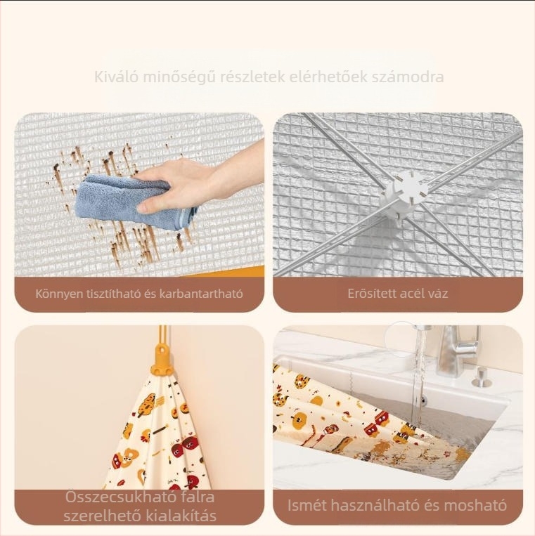 Hőszigetelő ételfedő – Weile, poliészter, 2025-ös modell, hőszigetelés és porvédő