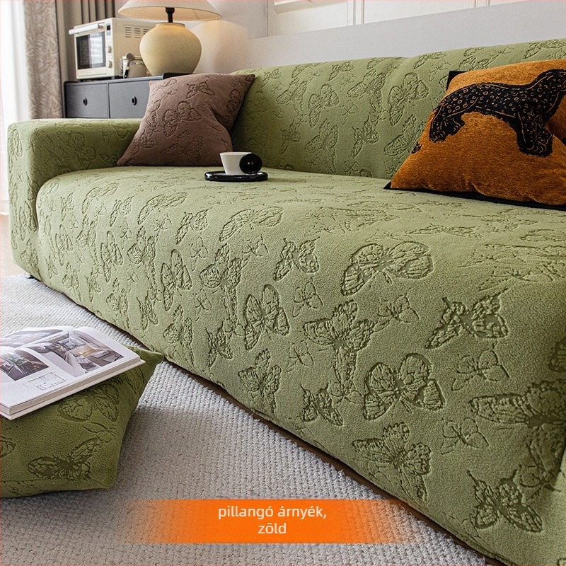 Négy évszakos univerzális rugalmas kanapévédő huzat – csúszásmentes, macskakarcolás elleni; poliészter; modern stílus; általános kanapé típus; mintázat 911890181