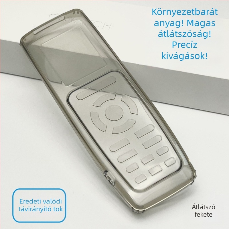 Gree klímaberendezés távirányító védőfedél - szilikon, átlátszó, porálló, vízálló, ütésálló, univerzális