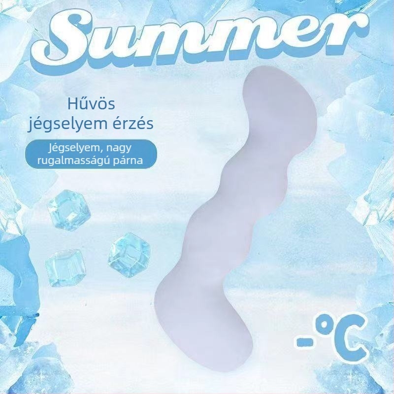 Ice Silk hosszú párna lányoknak, oldalra alvás és láb-támasz, nappali párna, nyár