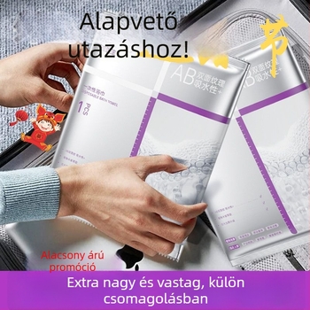 Dr. eddie egyszer használatos fürdőlepedő, növényi rostból, forró préseléses gyártással, 0–5 másodperces nedvszívás.