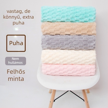 Fürdő- és strandtörölköző, szuperfin rostokból, jacquard szövésű, 120D, tömege 500 g fölött