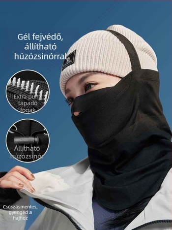 LAKETON símaszk arcvédelmére – fleece béléssel, gyorsan száradó anyag