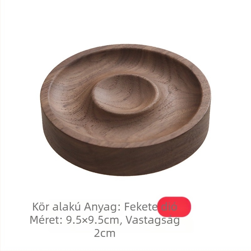 Karkötő kiállító állvány – masszívfa konstrukció, kétszintű, művészi stílus