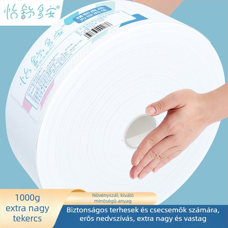 Egyszer használatos arc törölköző kozmetikai szalonoknak, növényi rostból, sík szövés