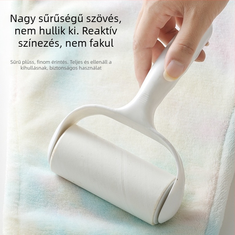 Száraz hajkapu velúr anyagból, 32 szál fonal, tömeg 50–79 g