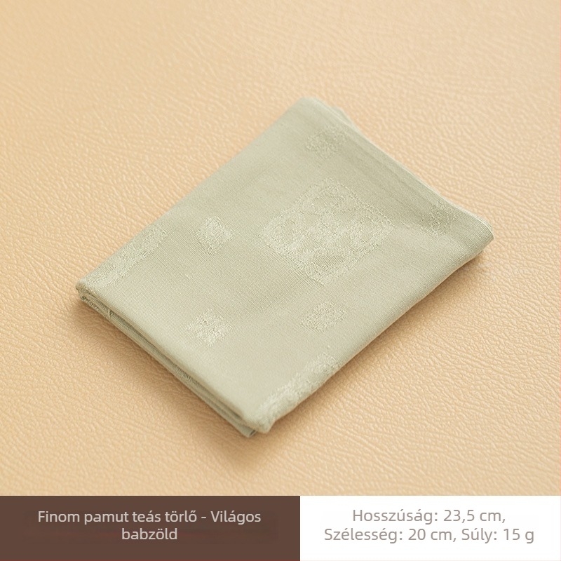 Teás törlőkendő, anyag: textile, stílus: Új kínai stílus, márka From West to East Ceramics, csomagolás: 15 g