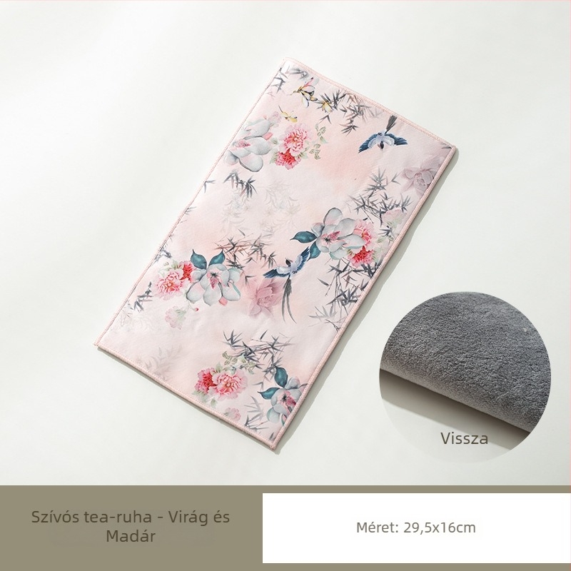 Cangji teakendő, szövetanyagból készült, új kínai stílus, első osztályú termék