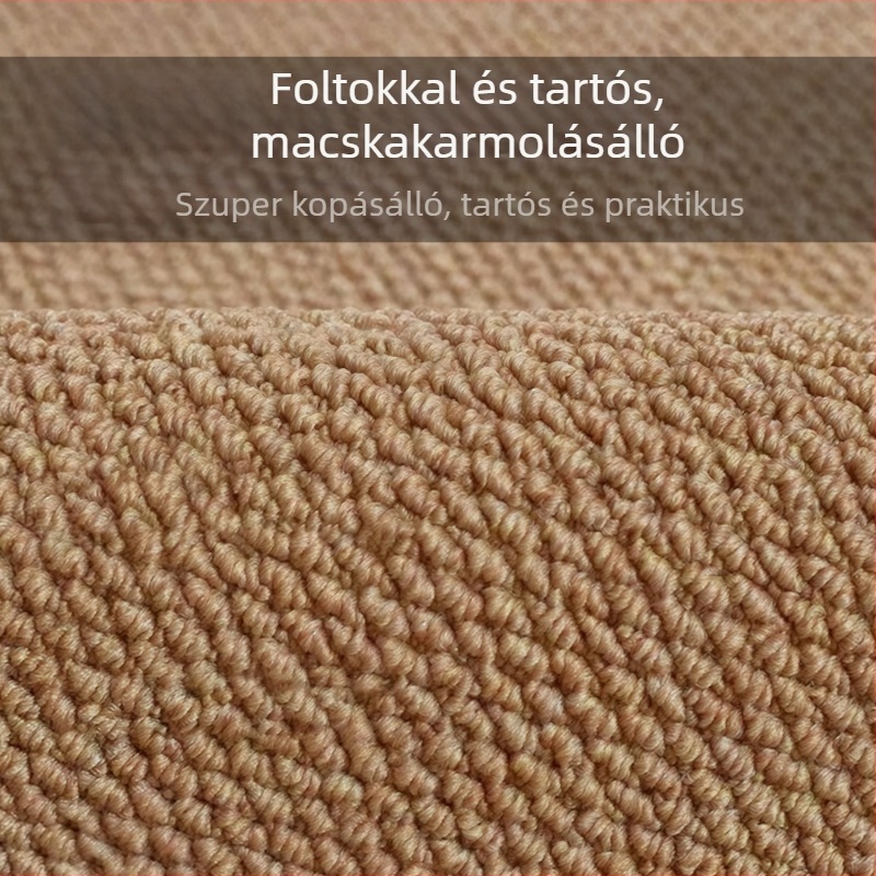 Macskakarcolás elleni, utánozott szisal balkon szőnyeg, japán minimalist stílus, a nappali és a hálószoba számára, nedvességfelvevő és csúszásmentes lábmatrac, minden évszakra