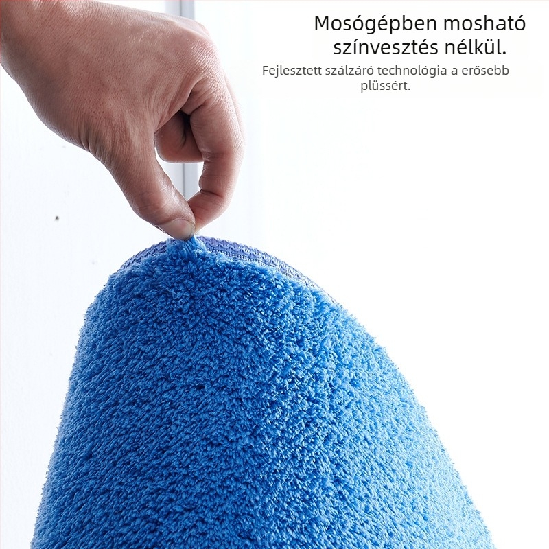 Fürdőszobai szőnyeg, nedvszívó, selyem virág mintával, négyzetes alak, fürdőszobába