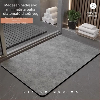 Fürdőszobai matrac diatómás agyagból, nedvszívó padlómatrac