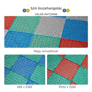 PVC üreges mintázatú padlómat zuhanyzóhoz, konyhához, fürdőszobához és medencéhez – csúszásmentes, vízálló, kopásálló