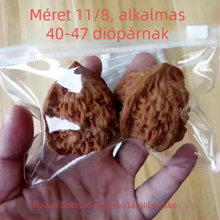 ABS anyagú ékszerdoboz, átlátszó, zárható cipzárral