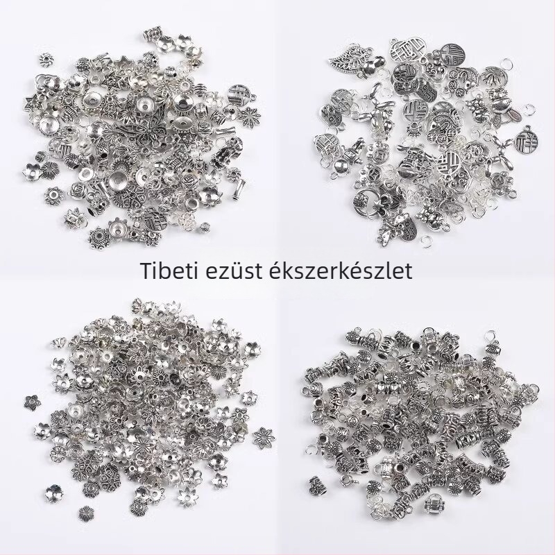DIY ékszerkészítő kiegészítők – ötvözet, természet ihlette, nemes minta, 2025 tavasz