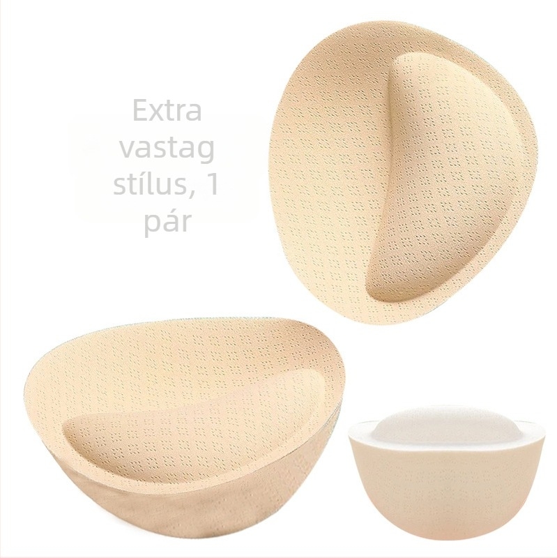 Kismellű melltartó párnák, 6 cm és 8 cm, latex belső betét, push-up hatás