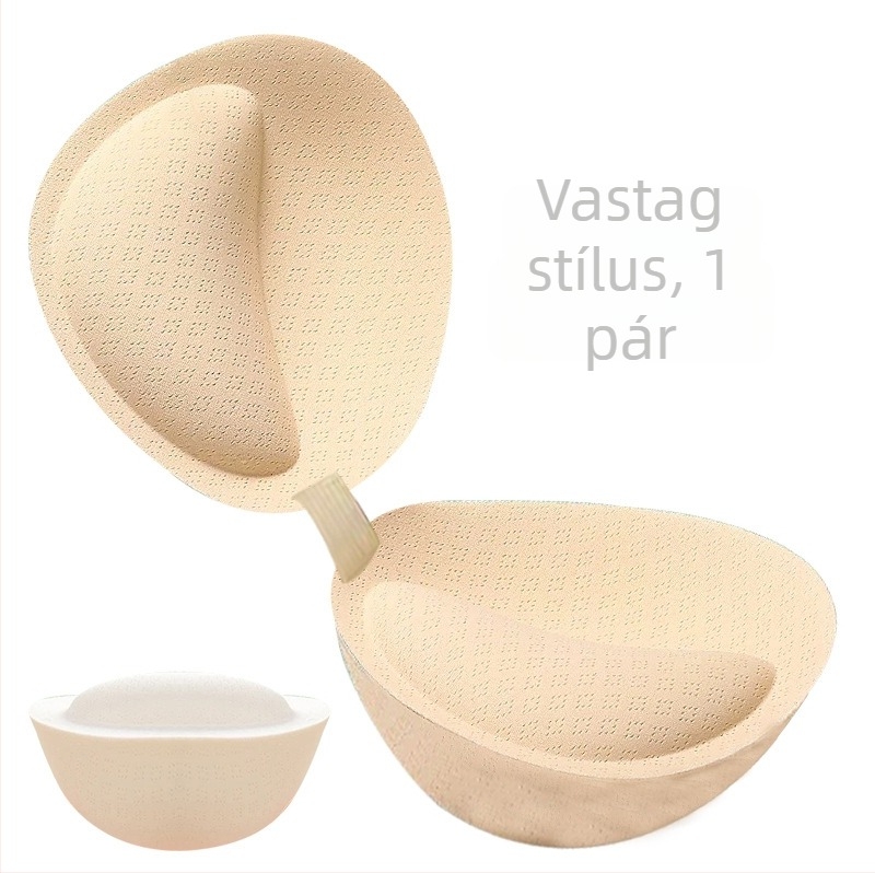 Kismellű melltartó párnák, 6 cm és 8 cm, latex belső betét, push-up hatás