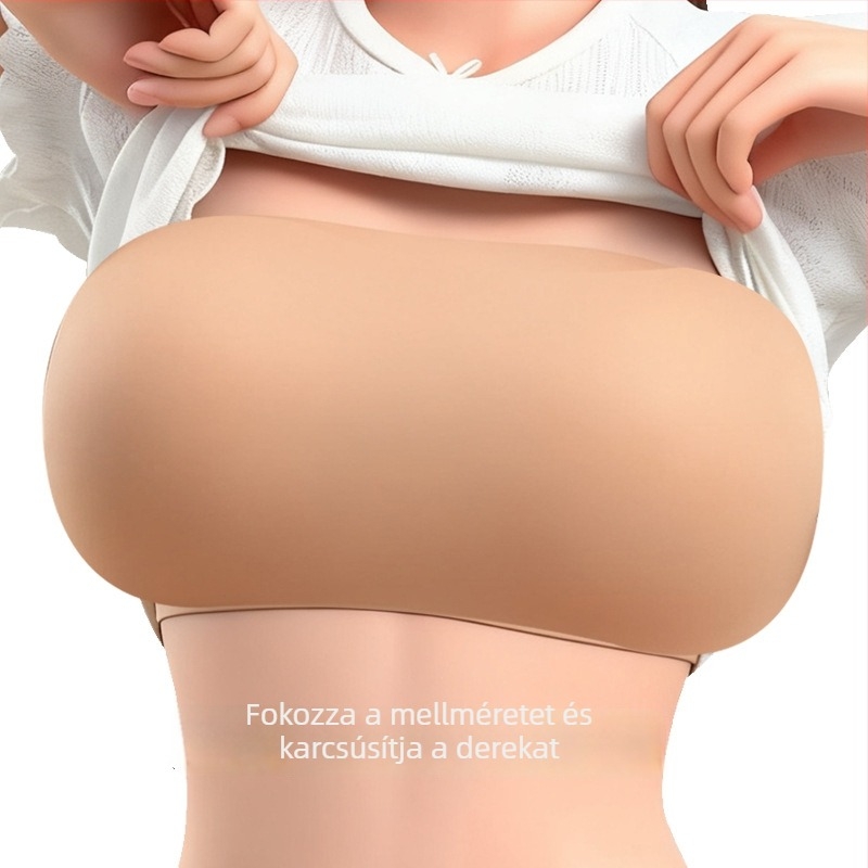 Kismellű melltartó párnák, 6 cm és 8 cm, latex belső betét, push-up hatás