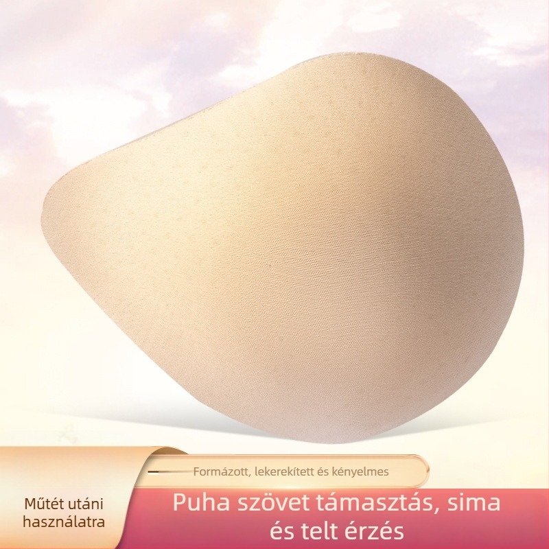 Könnyű poszt-masztektómiai melltartó szivacsból készült mellprotézissel, lélegző nyári fehérnemű