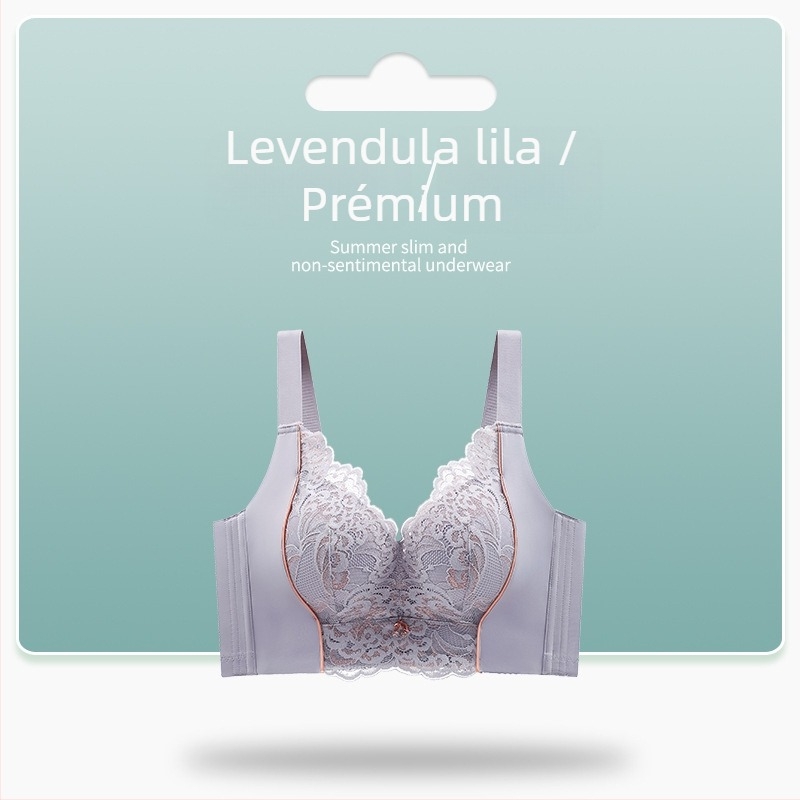Push-up melltartó, 3/4 kosár, nejlon, rögzített vállpántok, hátul öt soros záródás