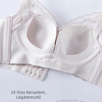Qianyi 9969 Drót nélküli Push-Up melltartó, ultra vékony szendvics kosár, légáteresztő, állítható a oldalsó mellek formázására