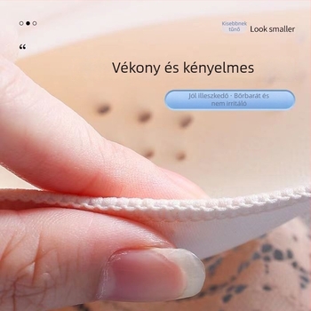 Csipés melltartó nőknek – 3/4 kosár, vékony formázott kosár, nylon keverék, fixált kettős vállpántok, hátul négy soros zár