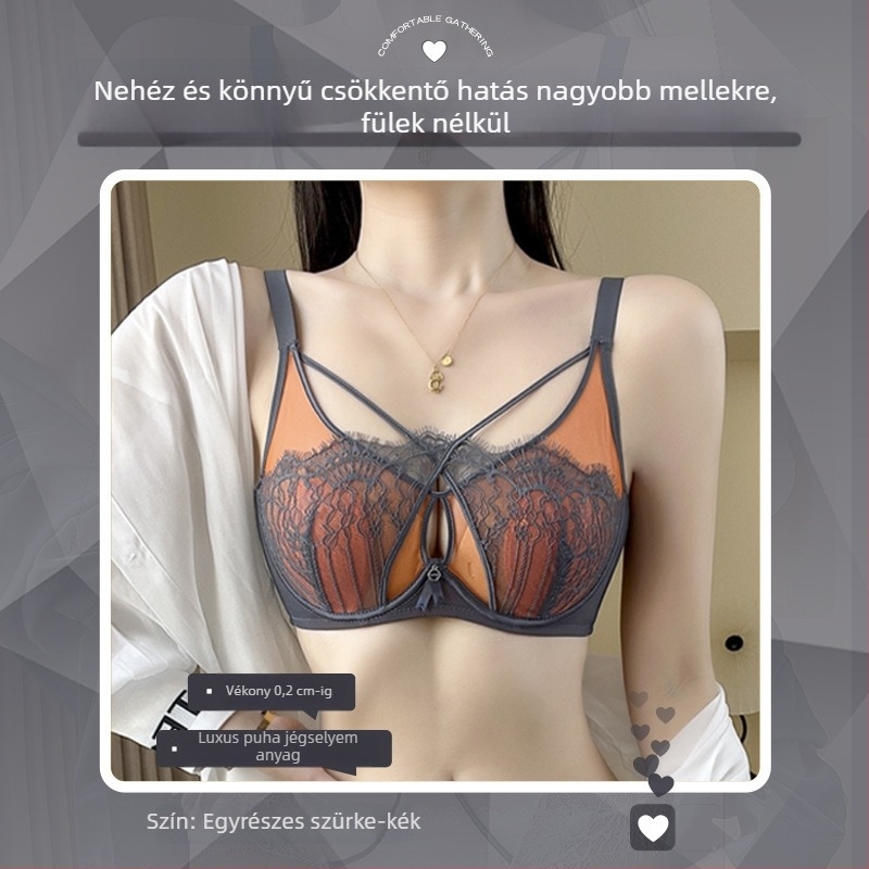 Csipkés latex formázott kosaras melltartó, merevítővel, rögzített dupla vállpántokkal, hátul három sor kapoccsal