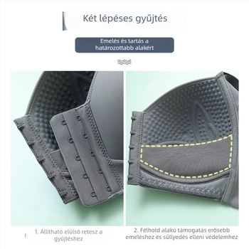 Elöl záródó melltartó, oldalsó támasz és melltartó gyűjtése; vékony formázott kosarak; anyag nylon, bélés 30-50% spandex