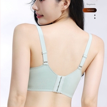 Nylon csipkés vezeték nélküli melltartó kis mellemhez, 3/4 kosár, középső formázott kosár, csőtop stílus