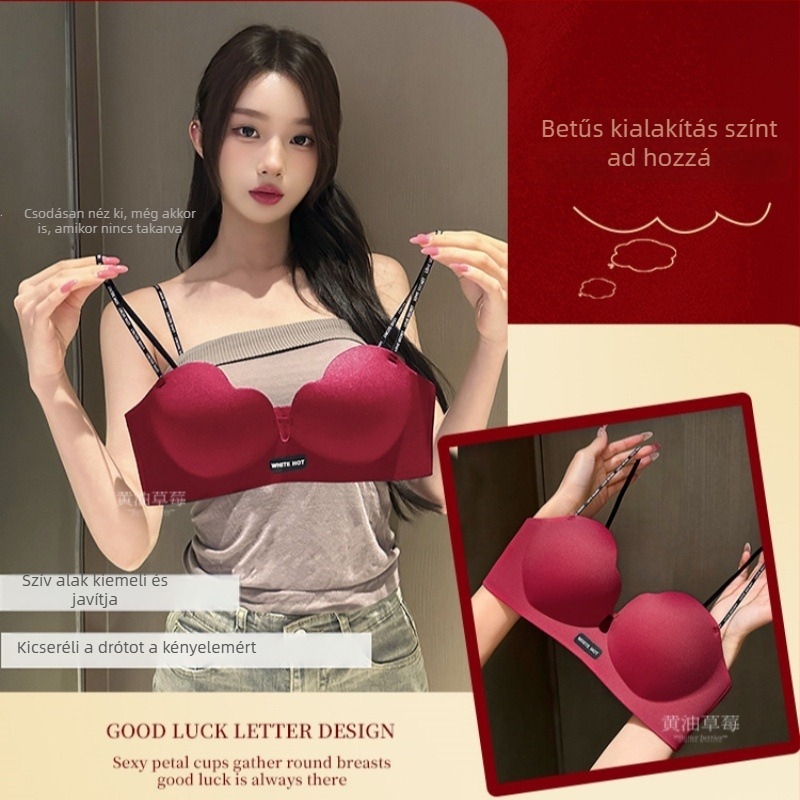 Push-Up seamless melltartó, 3/4 kosár, légáteresztő nejlon, rögzített vállpántok, hátoldali négy sor kapocs