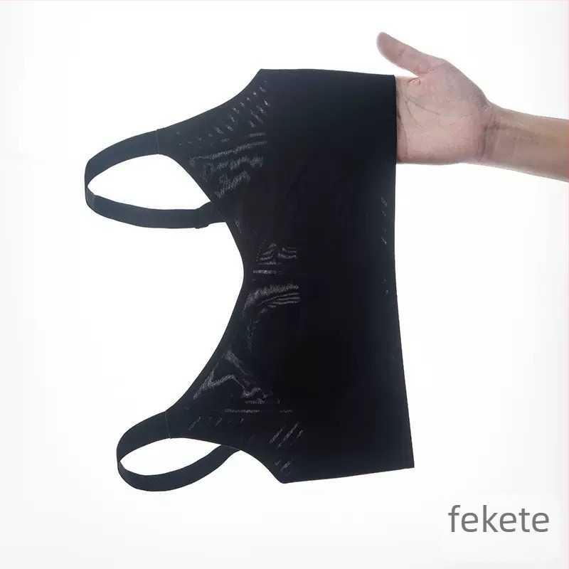 Varrat nélküli, vezeték nélküli melltartó, ultra vékony formázott kosarakkal, nyuszifül dizájn, lágy tartás