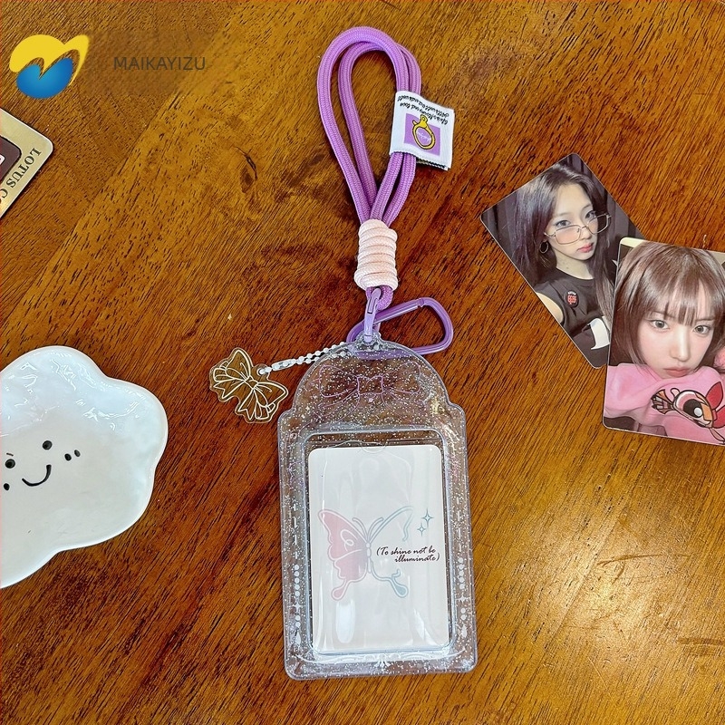 Átlátszó PVC kártyatartó ID/hozzáférés, campus- és busz/metró kártyákhoz — INS stílus
