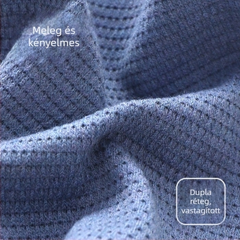 Két részes készlet: kapucnis sapka és nyakmelegítő – kupola alakú sapka, széles karimával, melegen tart, szélálló