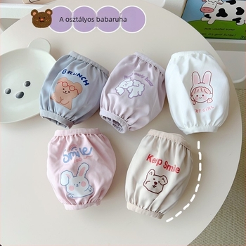 0–3 éves babáknak vízálló ujjvédők, uniszex, karikatúra stílus, 2025 ősz kiadás