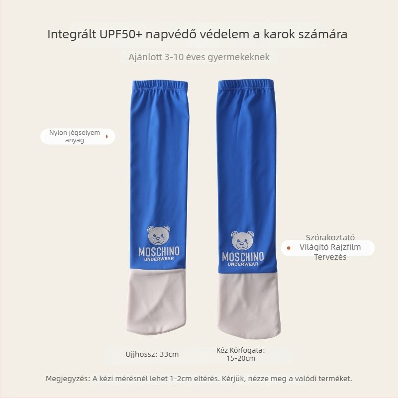 Napsugárzás elleni ujjvédő gyerekeknek – ice silk, kültéri használat, tavasz, eredeti dizájn