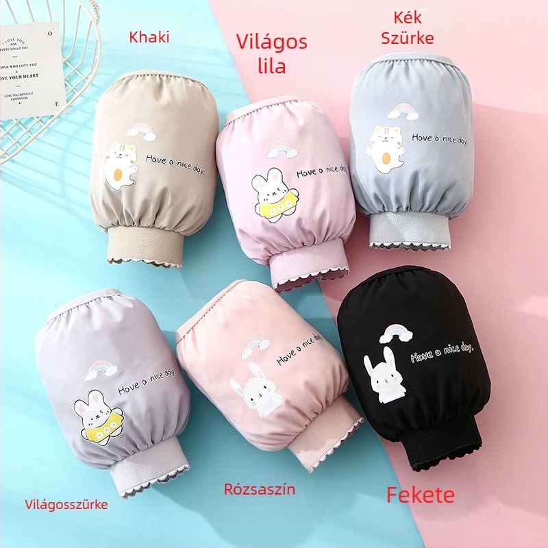 Vízálló oversleeves 0–4 éves csecsemőknek, uniszex, rajzfilm-stílus, ősz-tél-tavaszra