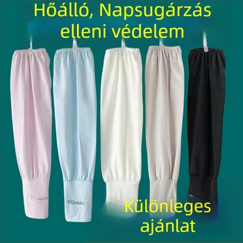 Napsütés elleni ujjvédők ice silk anyagból, uniszex, nyár 2025, Termék 01
