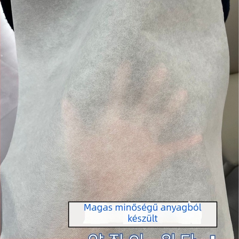 Egyszer használatos kötény, nem szövött anyagból, ujj nélküli, foltálló, cateringhez és otthoni használatra, modern minimalist dizájn